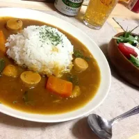 Snapdishの料理写真:圧力鍋でカボチャトロトロカレー|セザさん