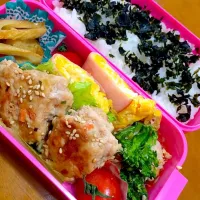 Snapdishの料理写真:今日のお弁当 ♡|るなさん