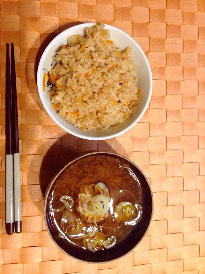 深川飯とアサリの味噌汁|Takeshi Nakasoneさん