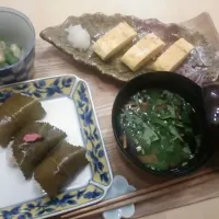 Snapdishの料理写真:春の名残の和食|kakkyさん