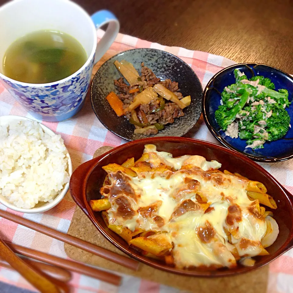 Snapdishの料理写真:2014.04.30 おうちごはん|2boy mamさん