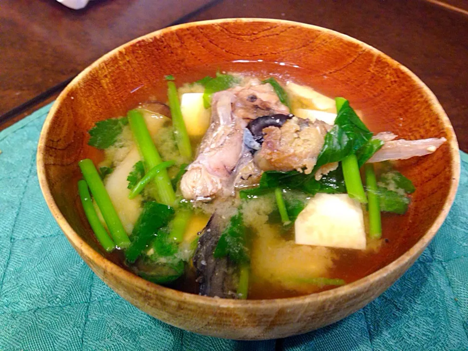 鯛とお豆腐の味噌汁|富永のり子さん