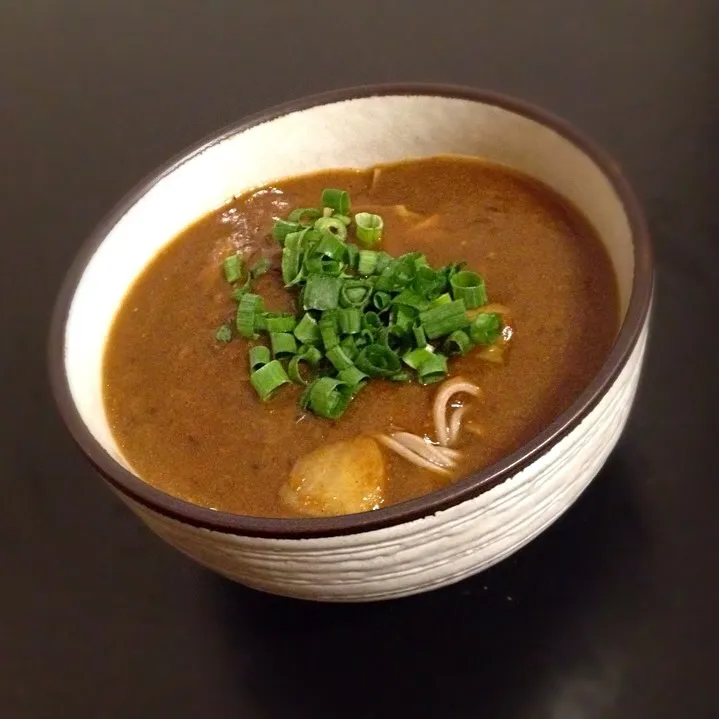 残ったカレーでカレー蕎麦☻|Riepyonさん