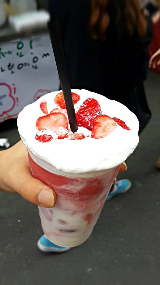 딸기 스무디 (Strawberry smoothie)|Winaさん