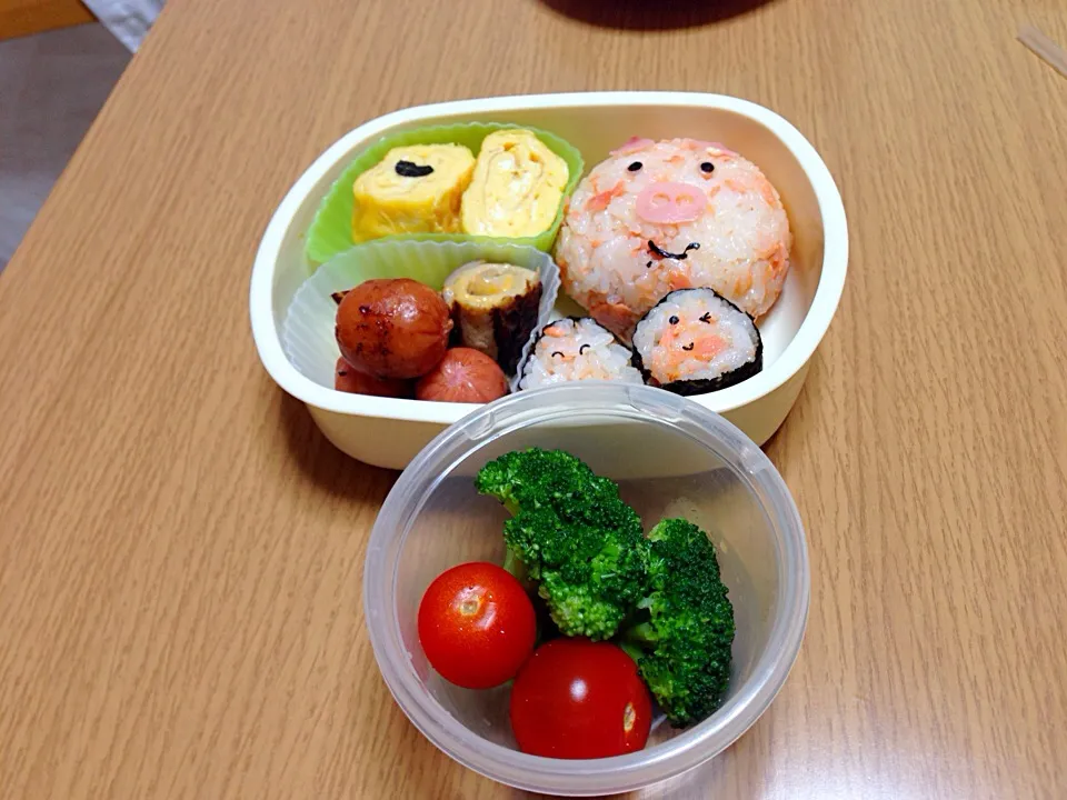 Snapdishの料理写真:パパのお弁当5.1|れおんさん