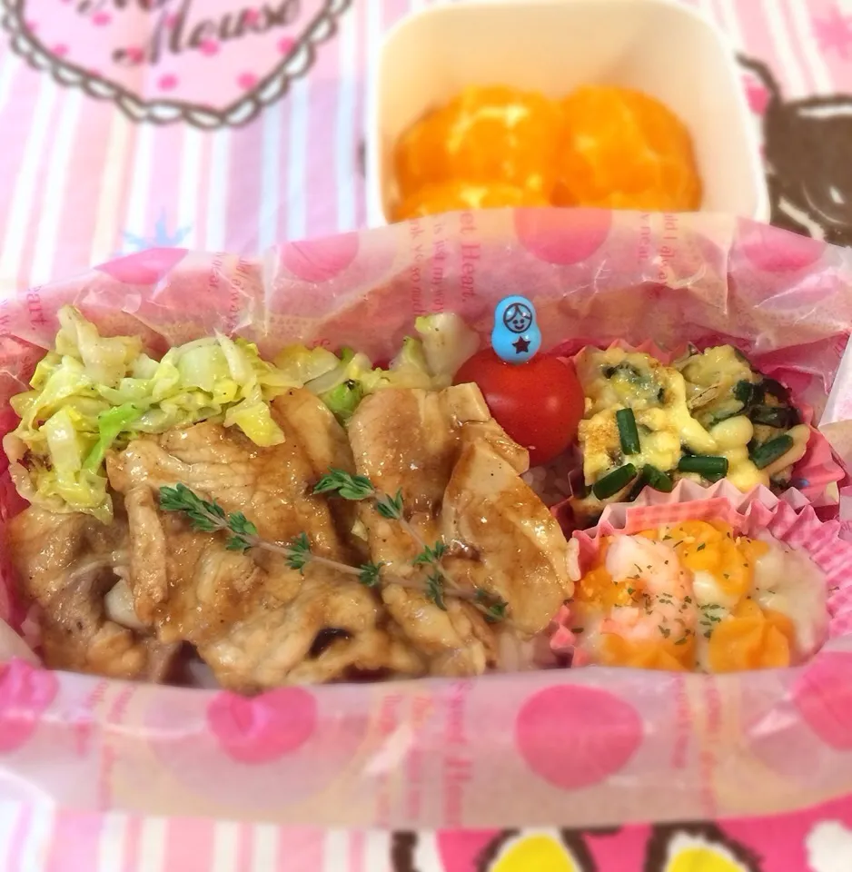 女の子弁当♪|志野さん