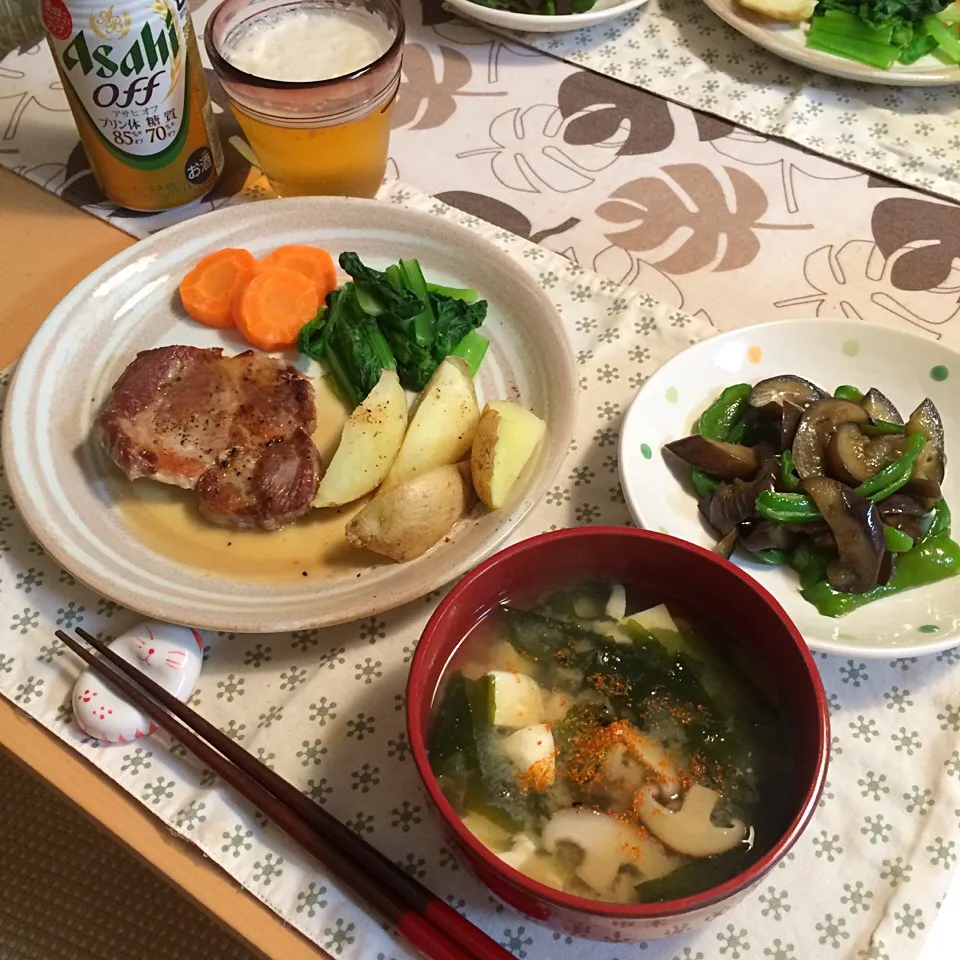 昨日の晩ご飯|こずこずさん