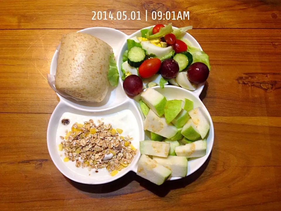 Snapdishの料理写真:Mini breakfast set May.1|starspotさん