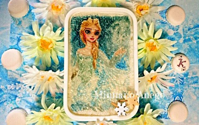 アナと雪の女王 エルサ 弁当/みんなのあねご SnapDish[スナップディッシュ] (IDWbGeTa)