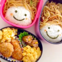 Snapdishの料理写真:アフロちゃん弁当|みくみさん