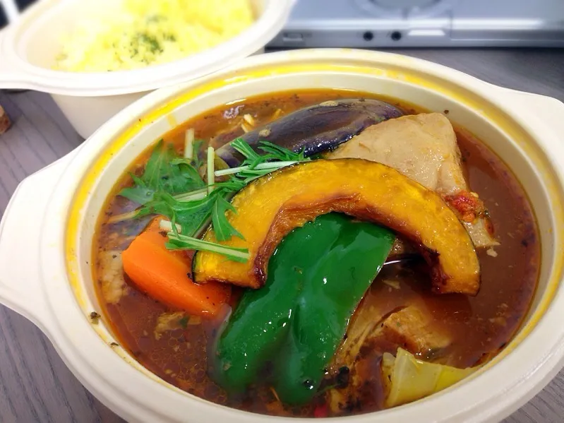 Soup Curry w/ Pork and Vegetable Takeout|chan mitsuさん