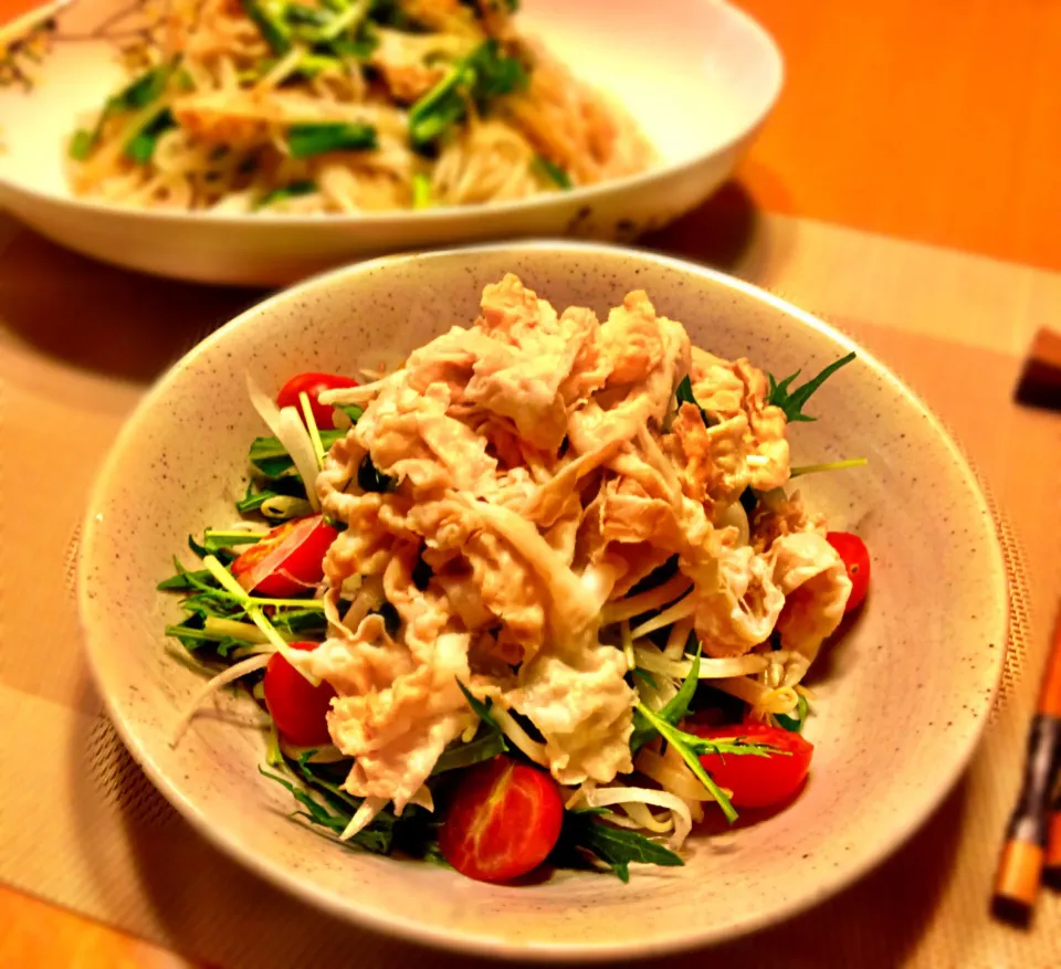 Paper-thin pork salad|Kirk Awiamさん