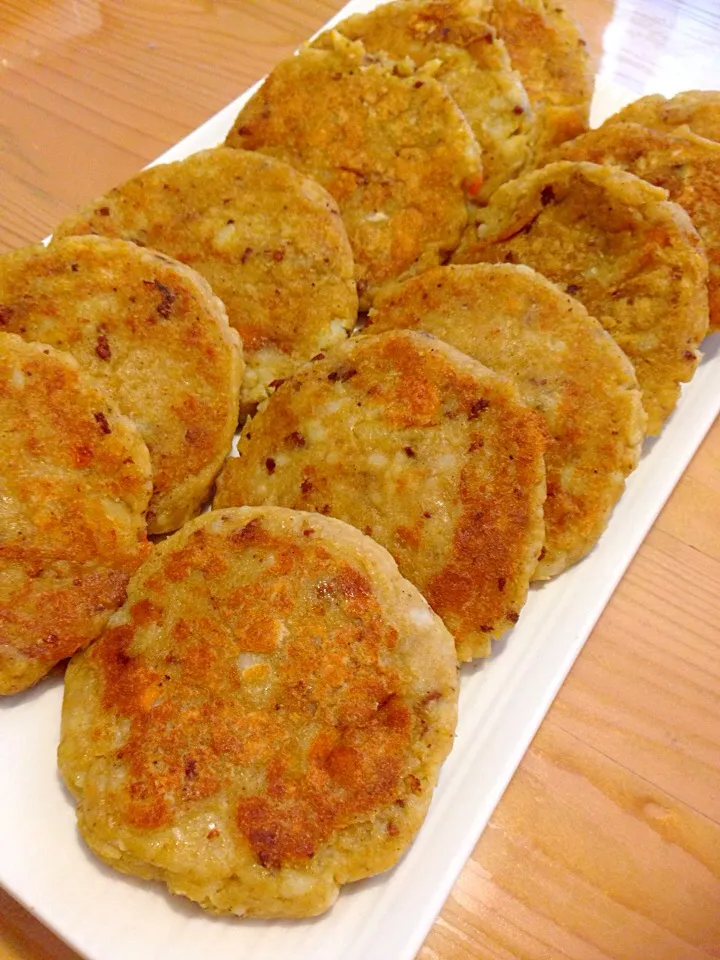 残りカレーとマッシュポテトでお焼き|Eri Abeさん