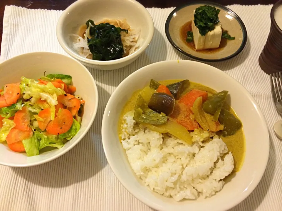 Snapdishの料理写真:Vegan dinner|aiさん