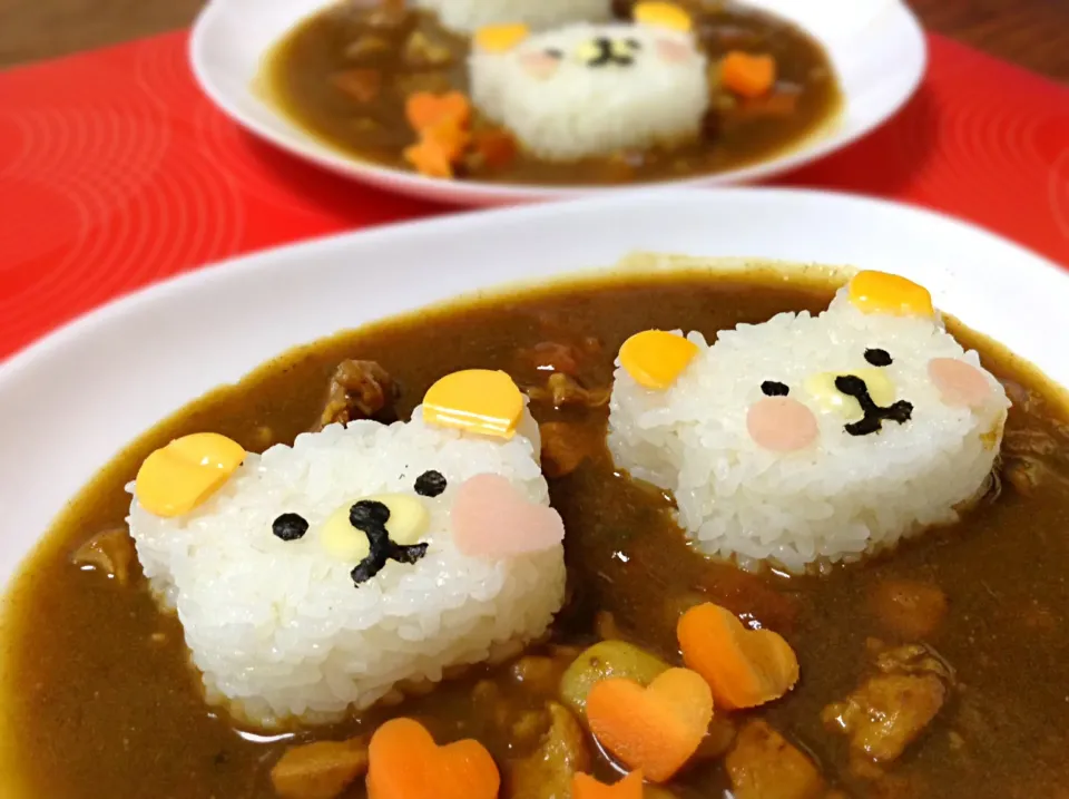 二日目は…くまちゃんカレー|Nakanishi  Shihokoさん