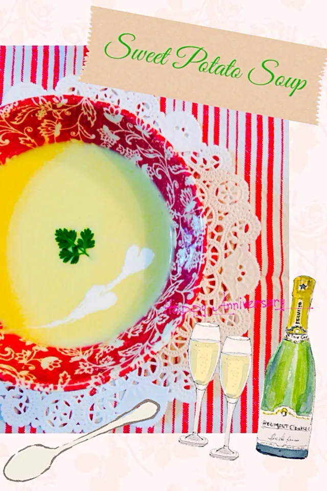 🍴さつま芋(安納芋)のスープ|♡あいり♡さん