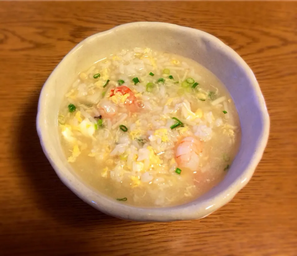 えびたまご雑炊|ともさん