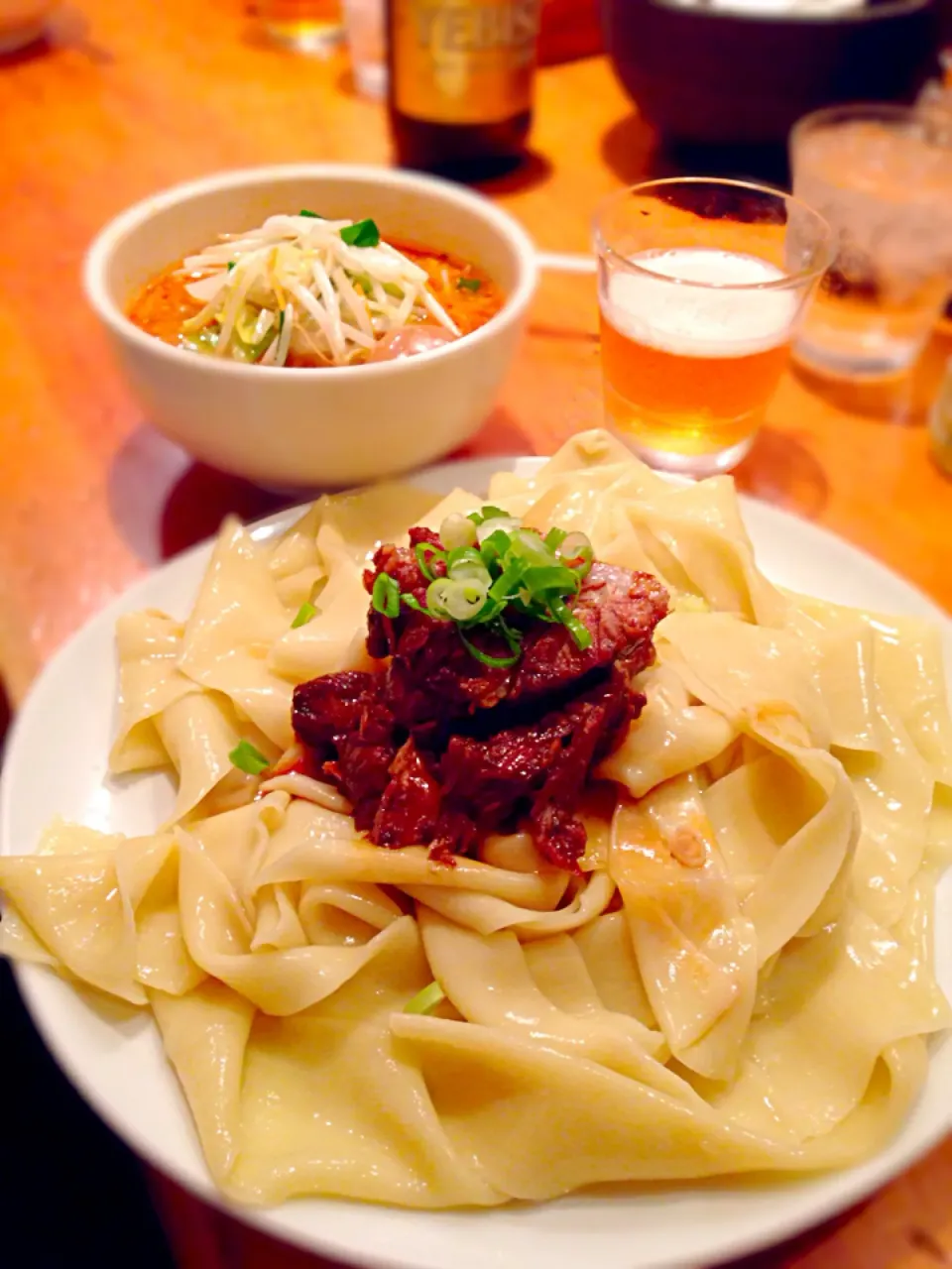 すずらんの肉味噌平打麺|Yuki Hasegawaさん