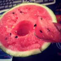 。喔！这是西瓜！🍉！|大牙さん