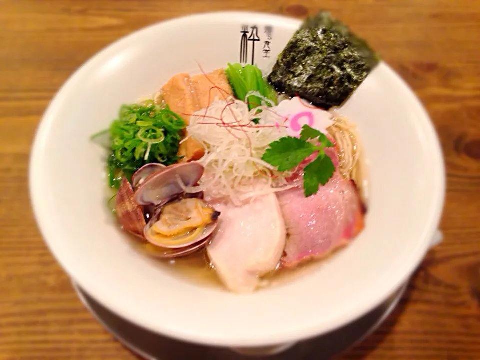 鯛煮干しとアサリの潮らぁ麺|麺's食堂粋蓮さん