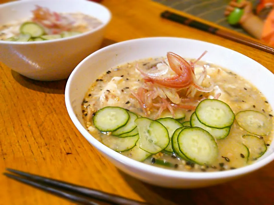 さば缶の即席冷や汁|山崎具世さん