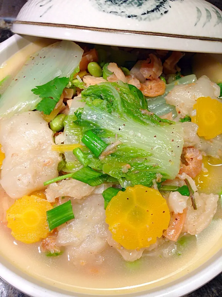 Snow cabbage fish maw soup|Allissa Zhaoさん