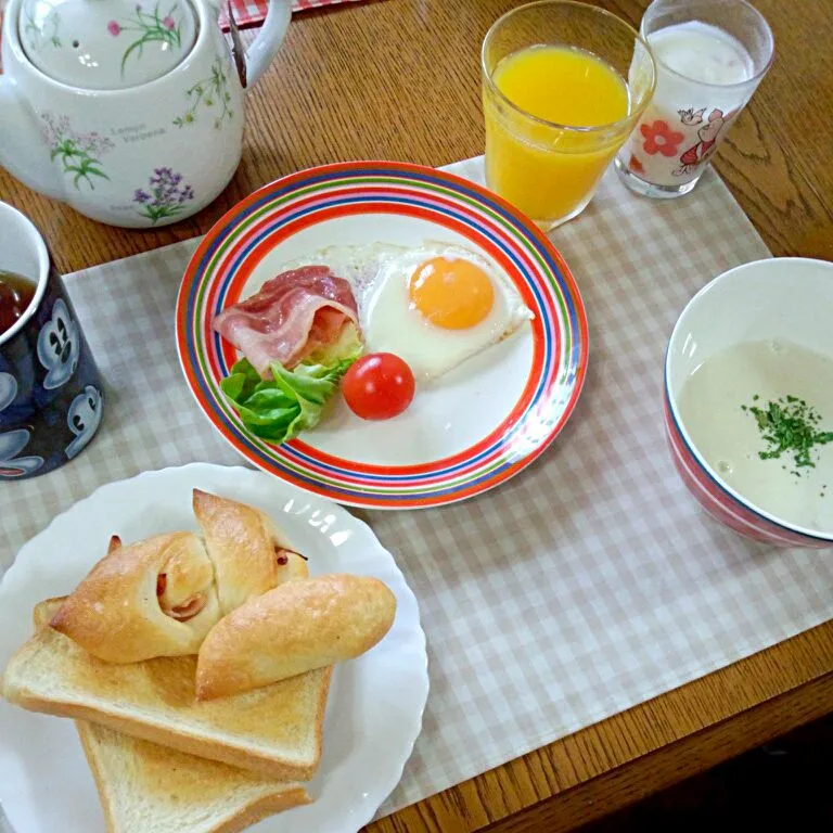 ブランチ　朝ごはんにチャウダースープ|Rogerinaさん