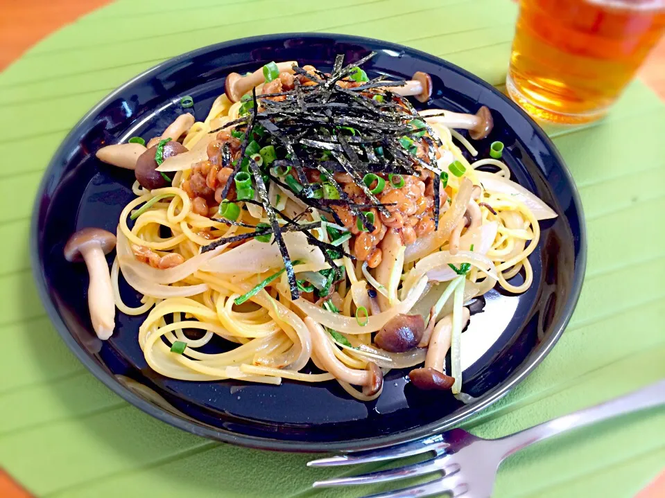 Mayさんの料理 納豆パスタ♡|いちご。さん