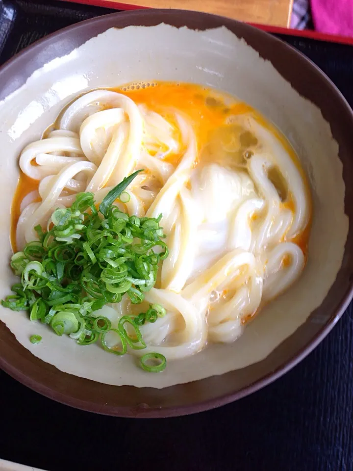 池上製麺所の釜タマ🎵|酩酊親父さん