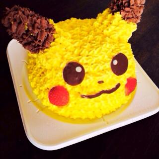 キャラクターケーキ ケーキピカチュウ 誕生日のレシピと料理アイディア21件 Snapdish スナップディッシュ