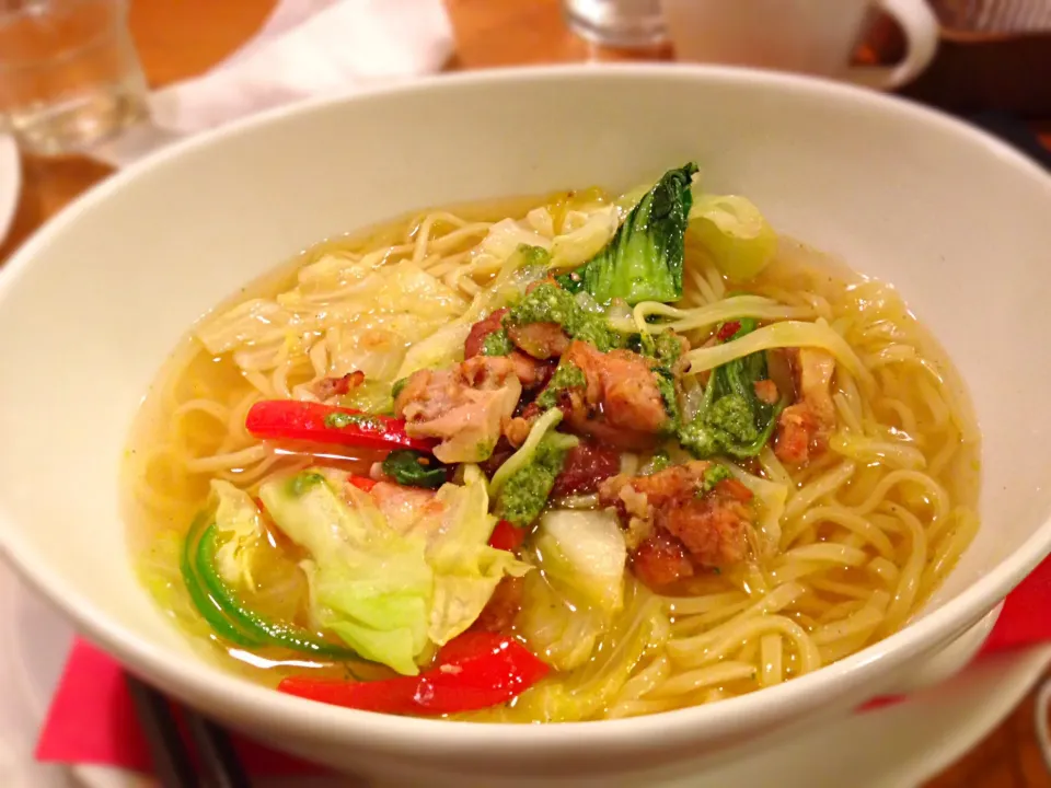 鶏塩野菜ラーメン|がっし〜さん