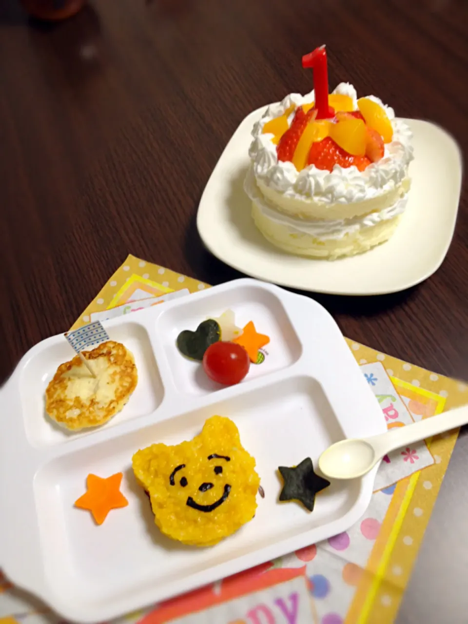 1歳のお誕生日ご飯|mikaさん