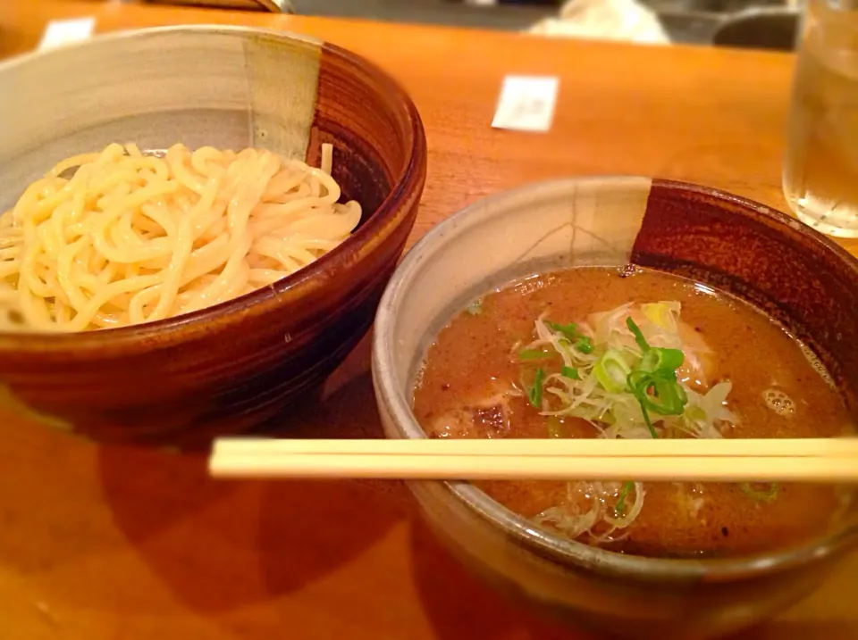 初❗️ラーメン 渡辺😋 煮玉子つけ麺🍜|アライさんさん