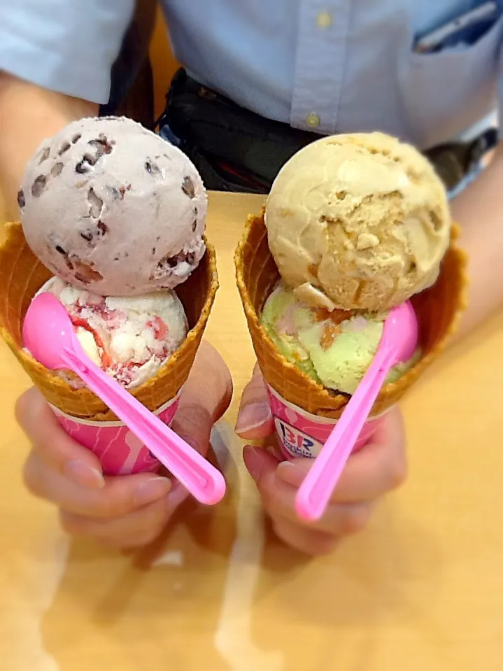 サーティワンの春新商品🍨|さとう かおりさん