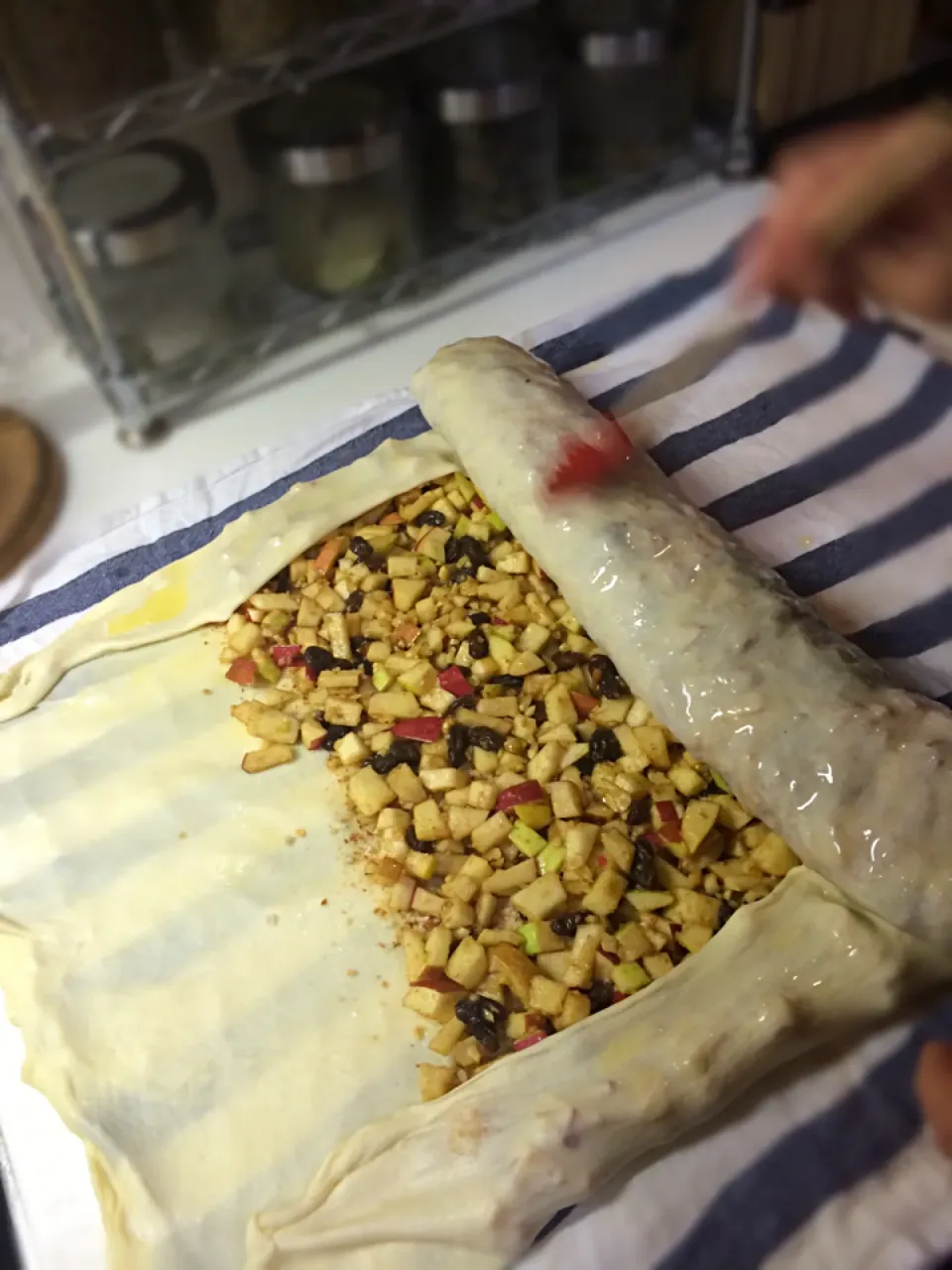 Snapdishの料理写真:Apple strudel before bake;)|aястасияさん