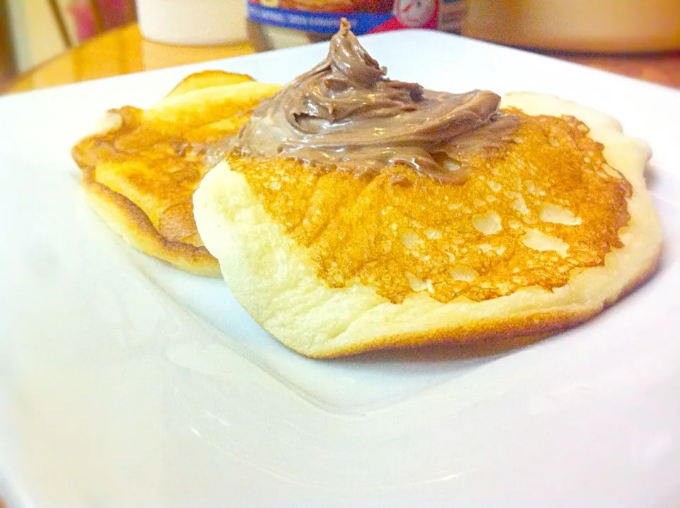 pancake with nutella|✨LovelyTeddy ✨さん