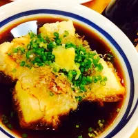 Snapdishの料理写真:揚げ出し豆腐|yokoさん