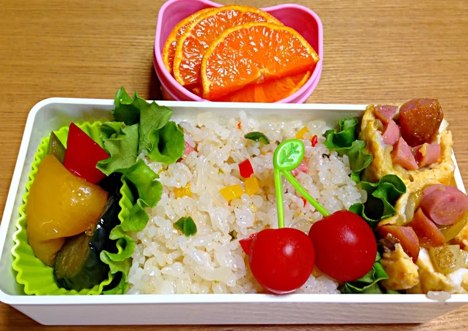 ５月４日次女のお弁当🍒|川上千尋さん