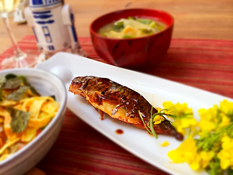 Broiled mackerel|Akiko Nishimaeさん