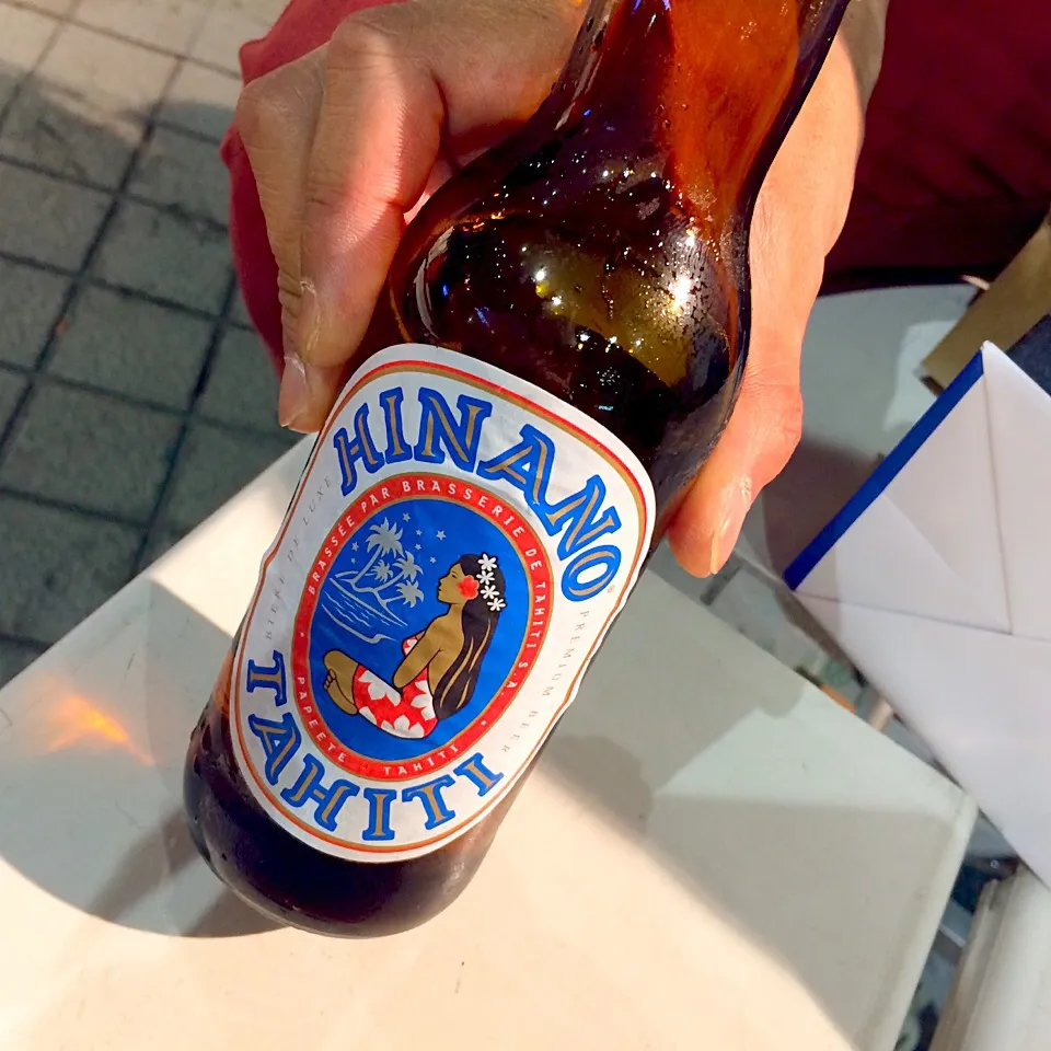 Snapdishの料理写真:お台場ハワイフェスティバルでタヒチのルービー🍺|かずみさん