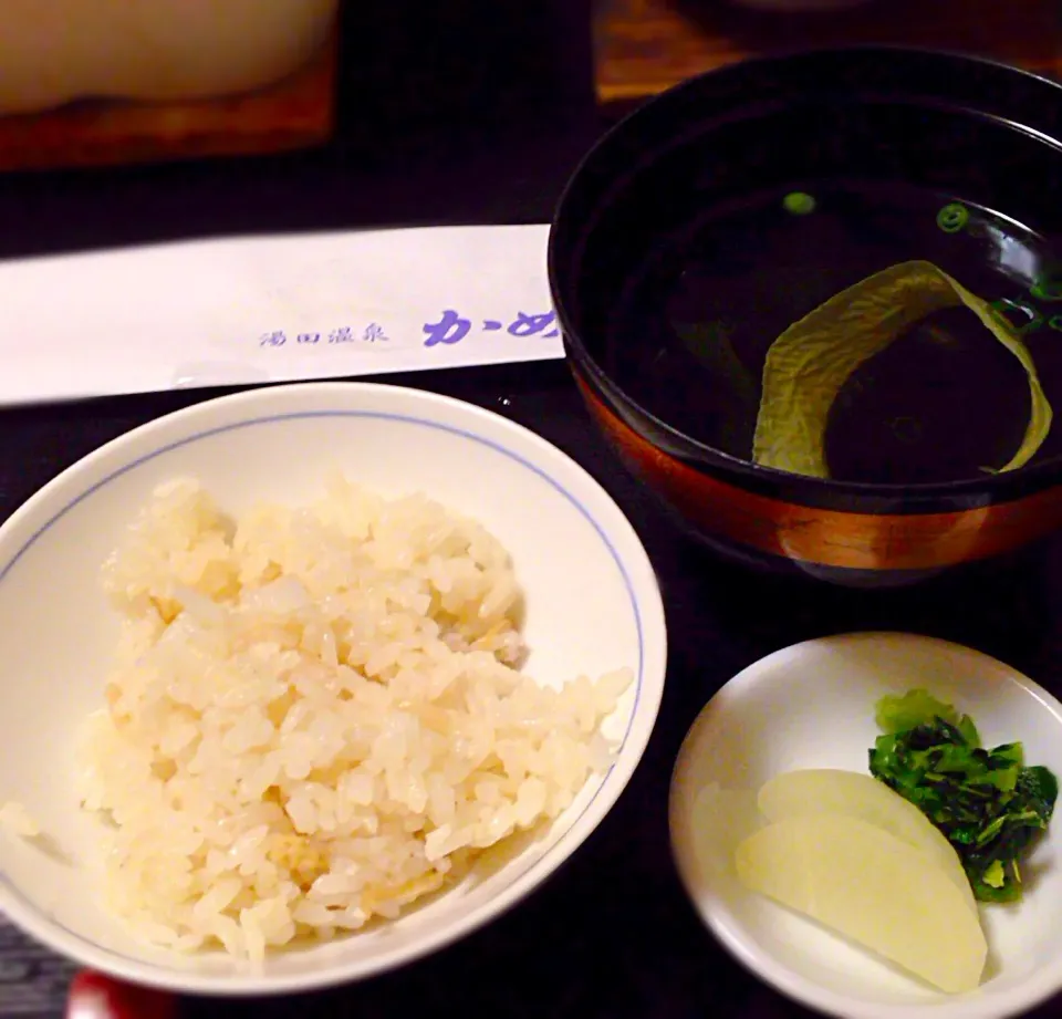 Snapdishの料理写真:湯田温泉でお食事会|ドヒ キヨシさん