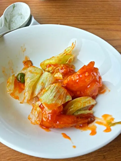 Sweet chilli source praw fry|Tommy Leeさん