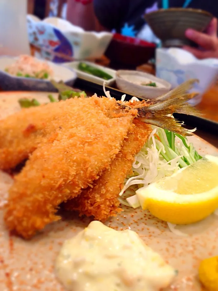 鯵フライ定食|まあん👽さん