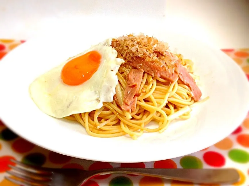 めんつゆと柚子胡椒でわふぅぱすた🍝|美也子さん