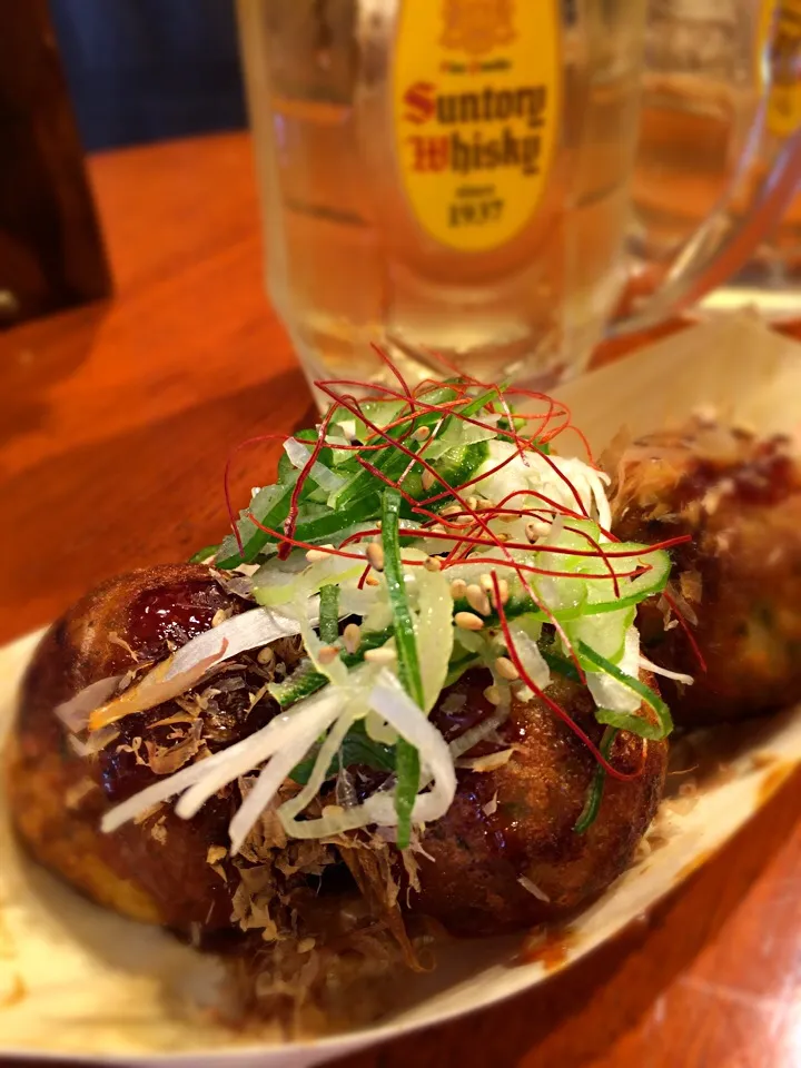 ピリ辛五香醬たこ焼きとハイボール|KTさん