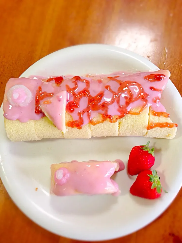 鯉のぼりロールケーキ(^ ^)|ひろみち138さん