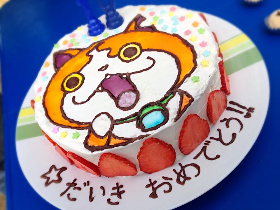 ジバニャン🎂バースデーケーキ|ホッシーさん