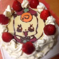 Snapdishの料理写真:娘の誕生日ケーキ|maminkoさん