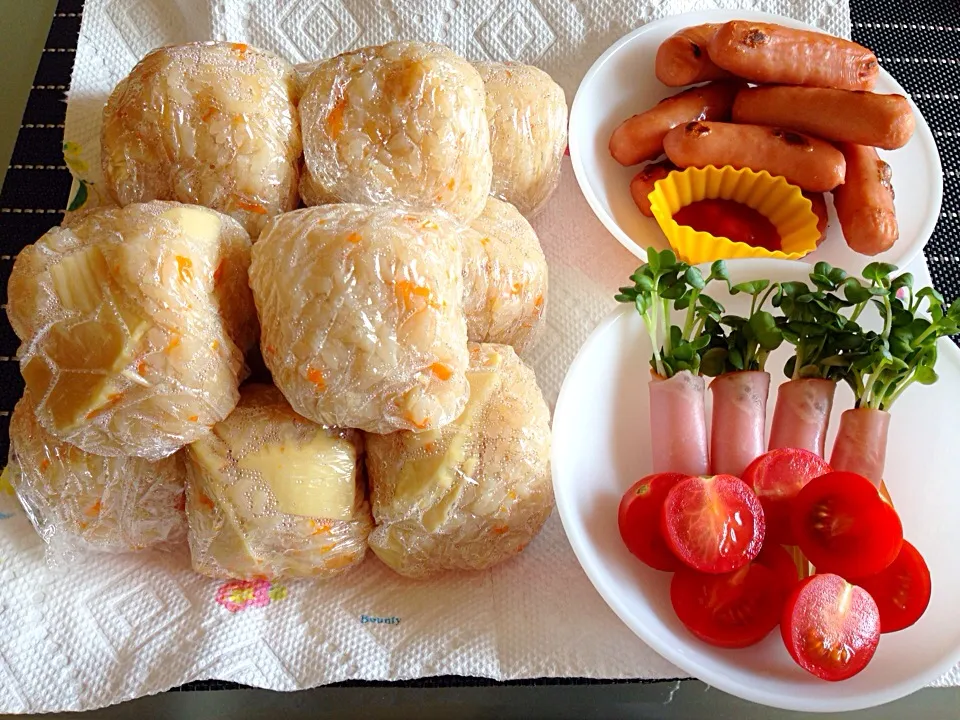 筍ご飯 おにぎり|お家ご飯ていいね♡さん