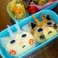 コマ兄弟の遠足弁当(*^^*)|naho7878さん